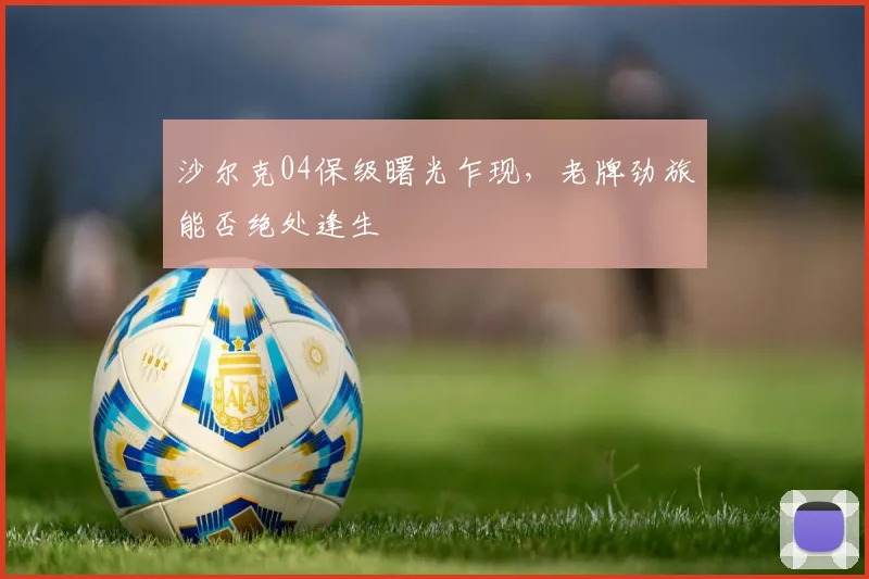 沙尔克04保级曙光乍现，老牌劲旅能否绝处逢生